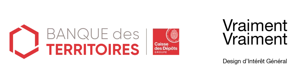 Logos de Vraiment Vraiment et la Banque des Territoires